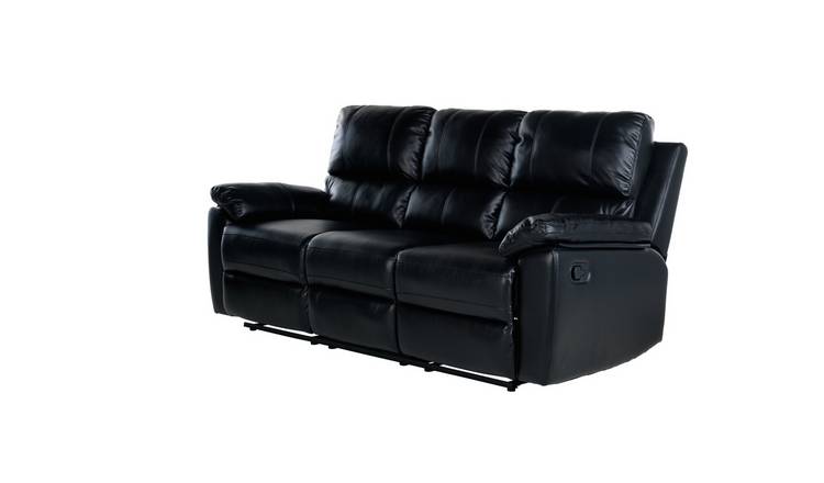 Argos leather sofa discount recliner