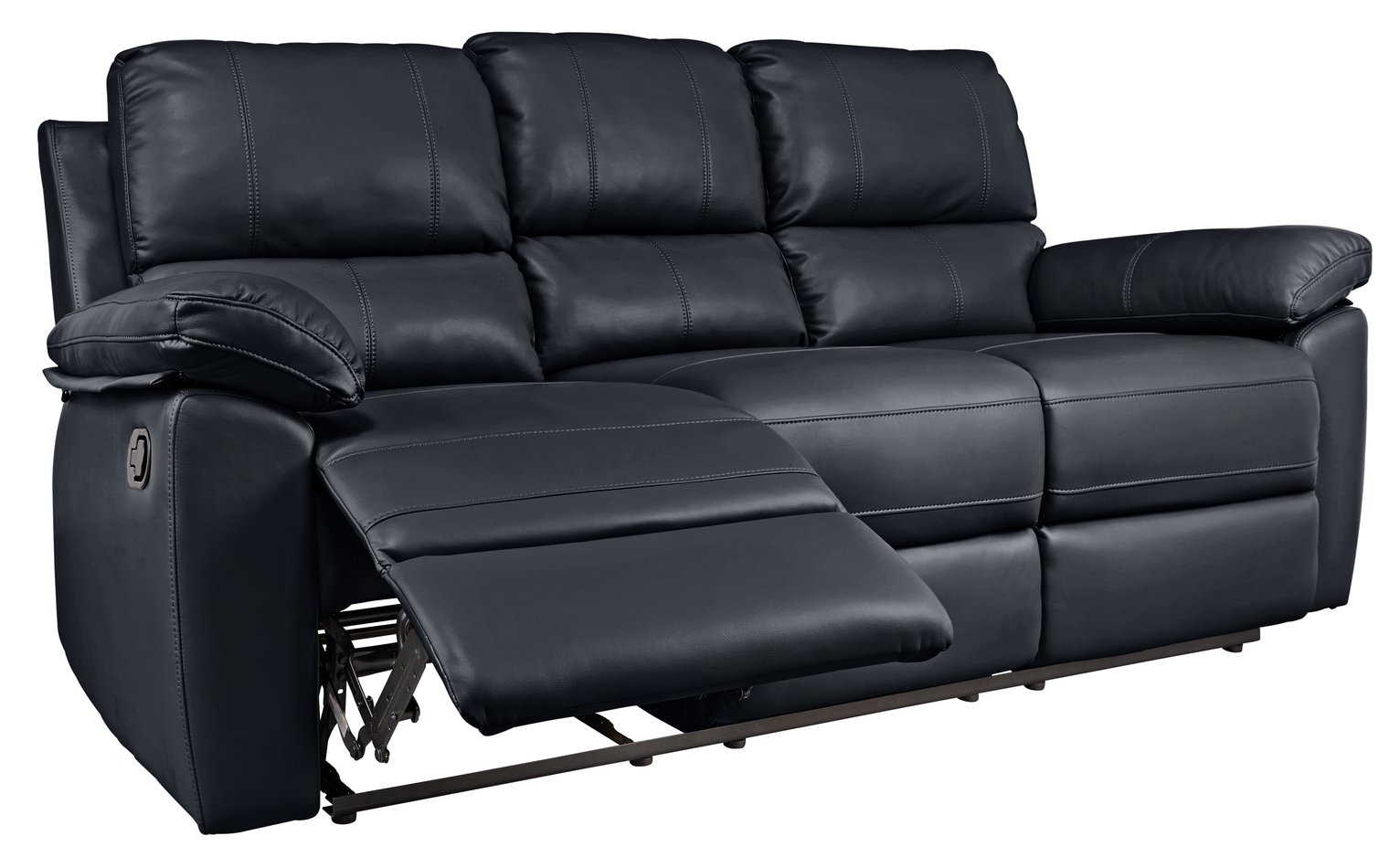 Argos Home Toby 3 Seater Faux Leather Recliner Sofa Review