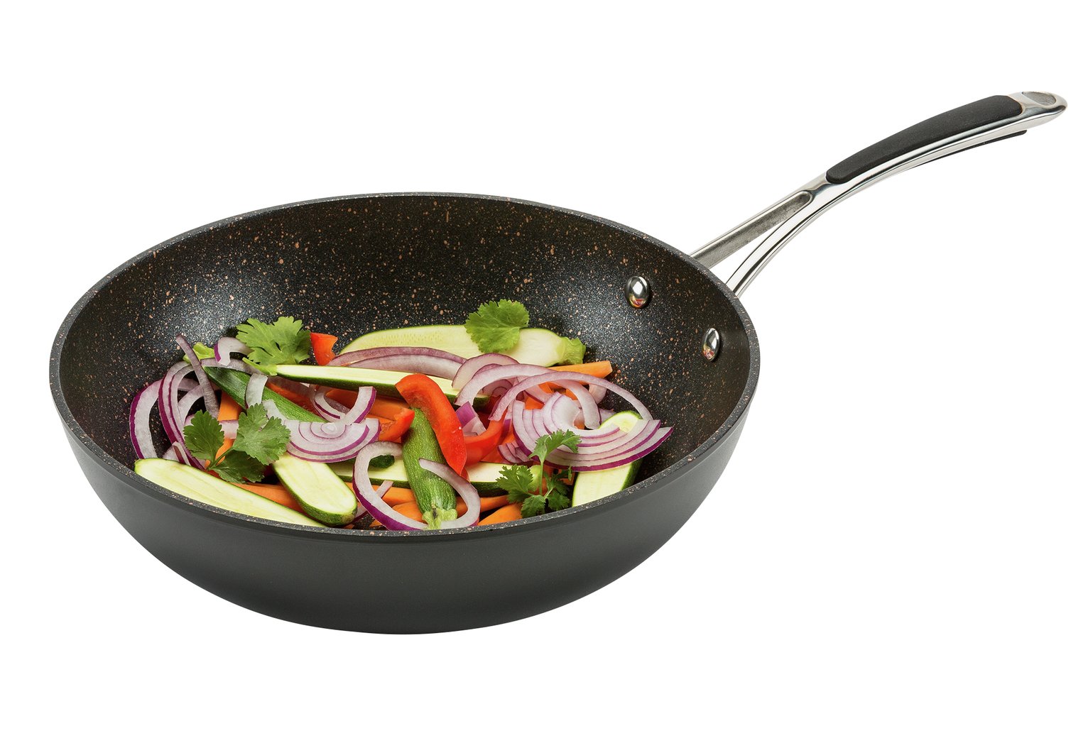 Sainsbury's Home 28cm Forged Aluminium Moonscape Wok review