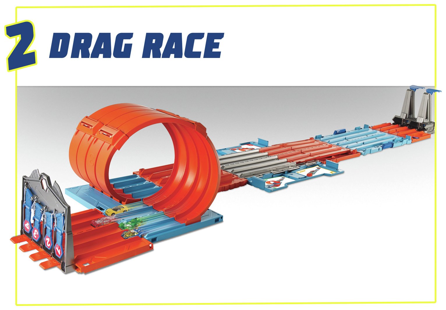 hot wheels track builder race crate