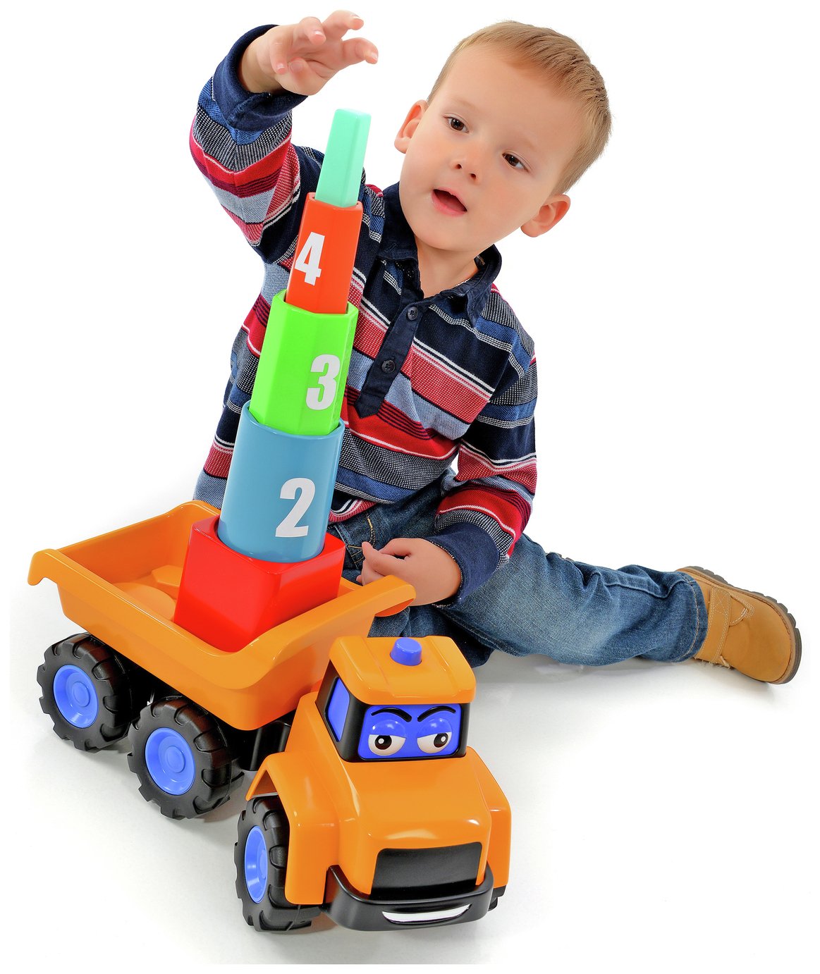 My 1st jcb store stacking stanley dumper truck