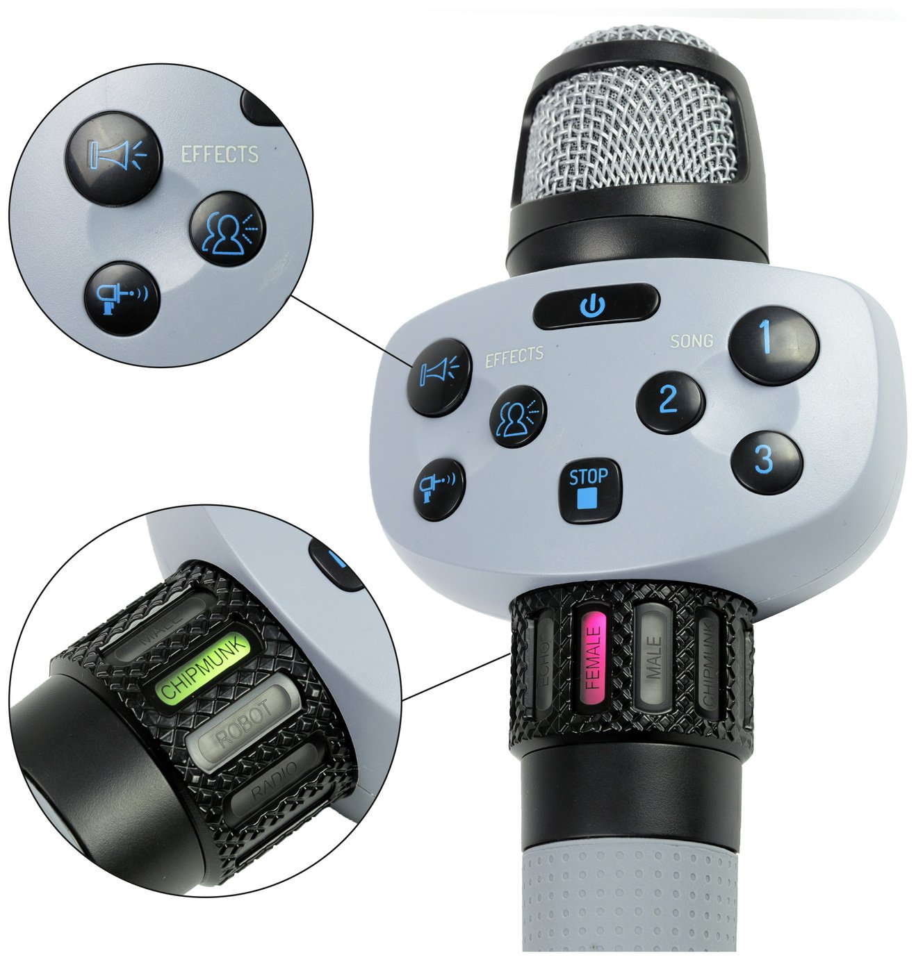 Singing Machine Wired Voice Changing and Effects Karaoke Mic Review