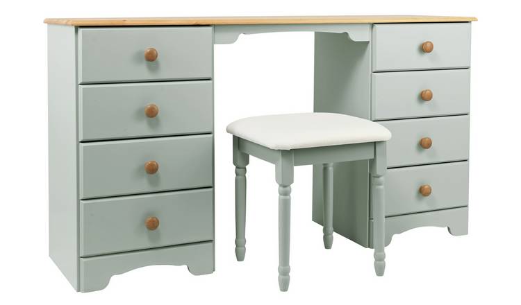 Buy Argos Home Nordic Dressing Table Stool Grey Pine Dressing Tables Argos