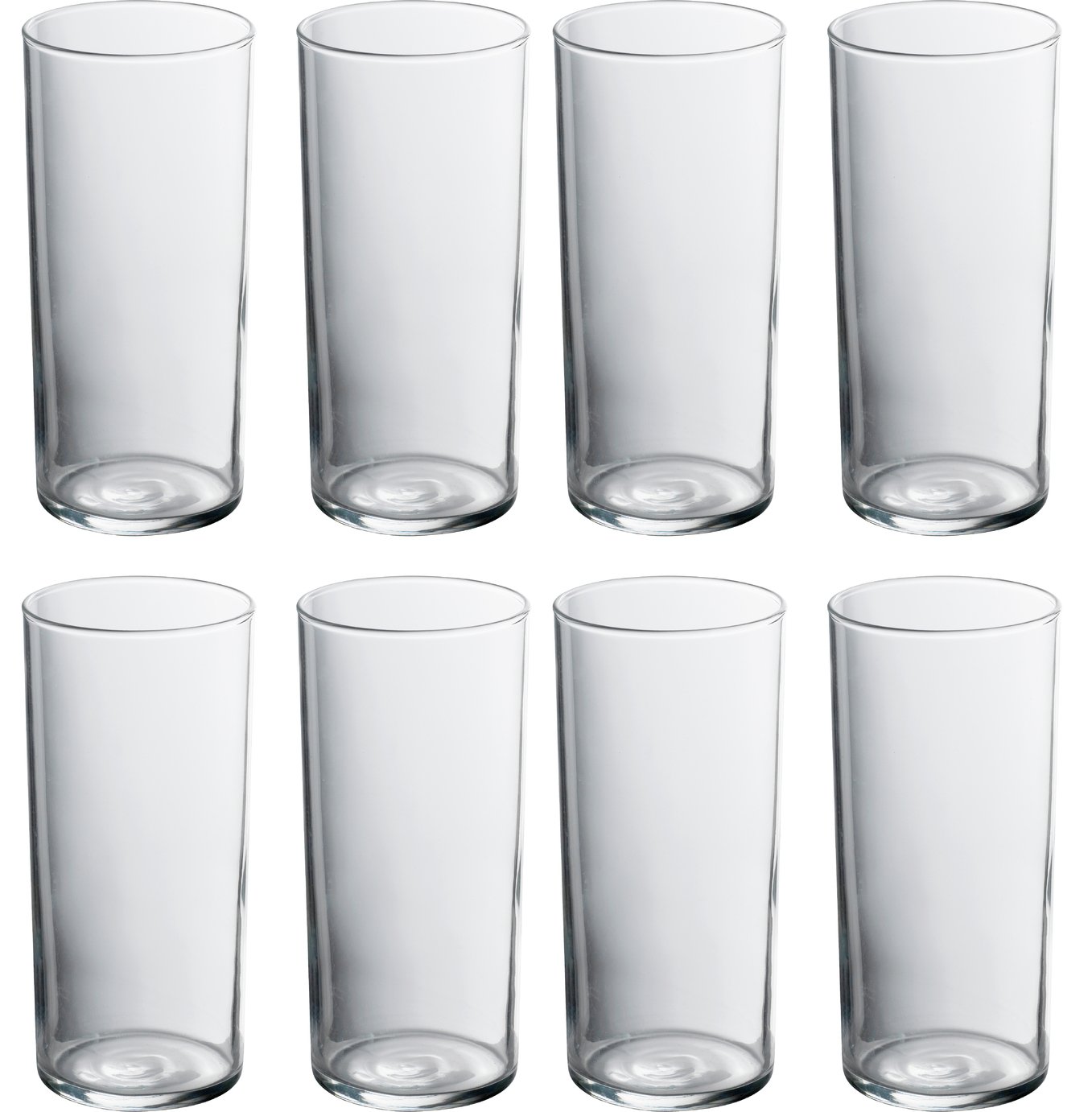 Argos Home Set of 8 Hi Ball Glasses