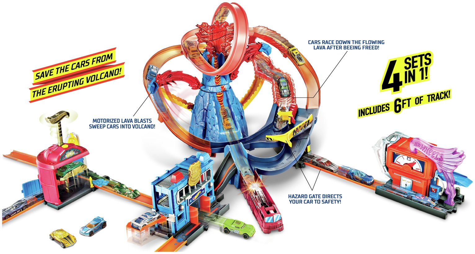 hot wheels city volcano escape