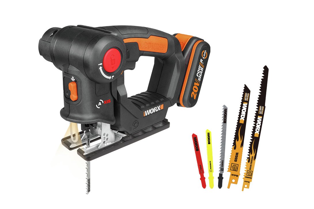 WORX WX55018V 20V MAX AXIS Multi Purpose 2 in 1 Saw