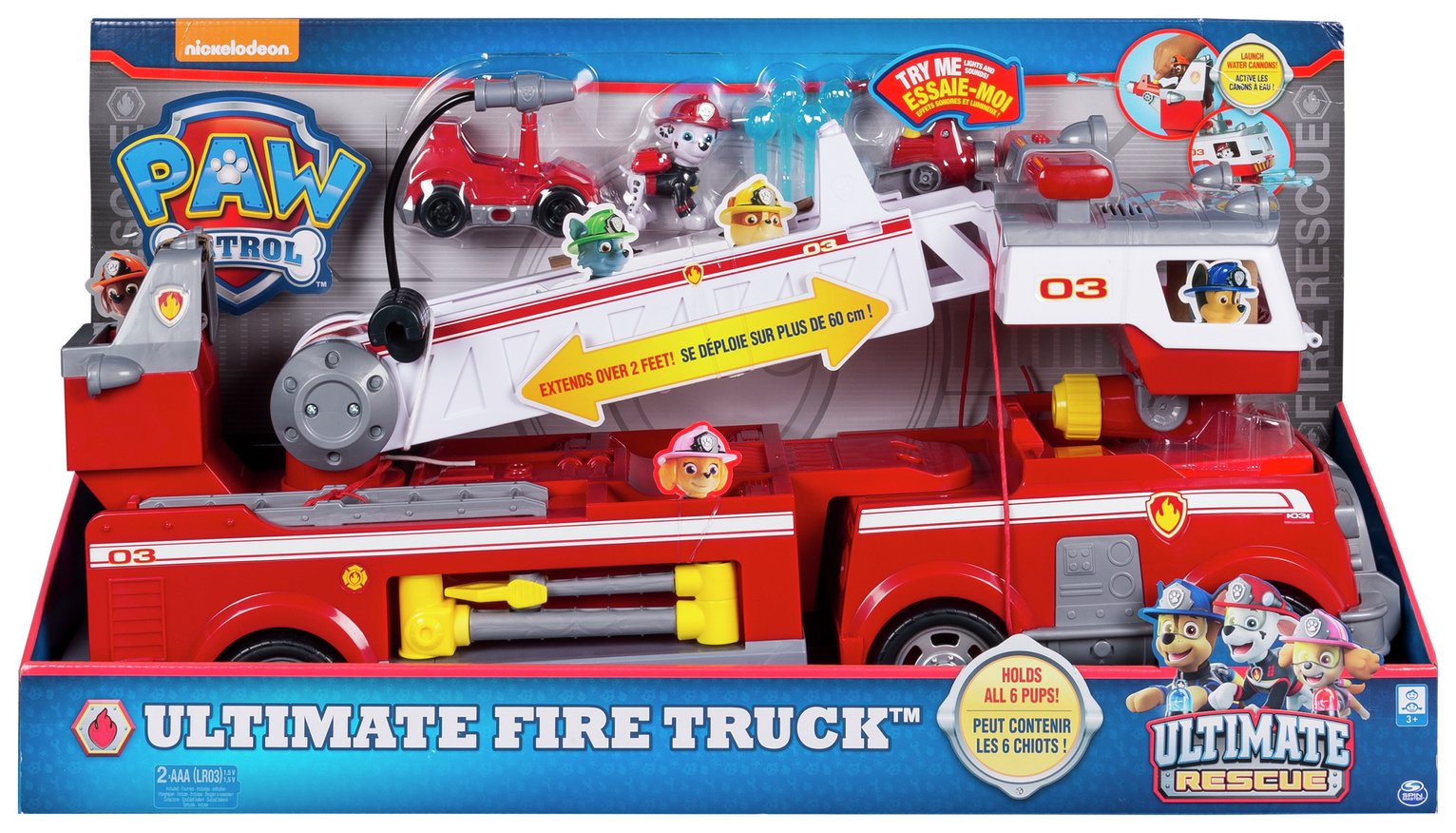 PAW Patrol Ultimate Rescue Fire Truck Playset Review