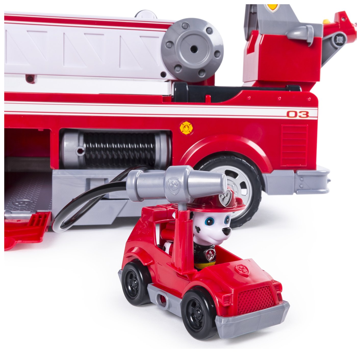 argos paw patrol fire truck