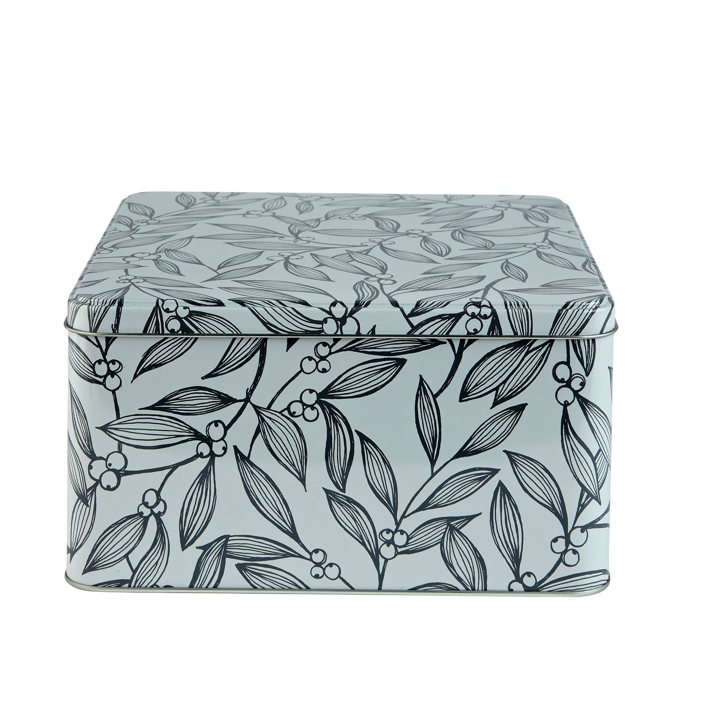 Sainsbury's Home Grey Mistletoe Cake Tin Reviews