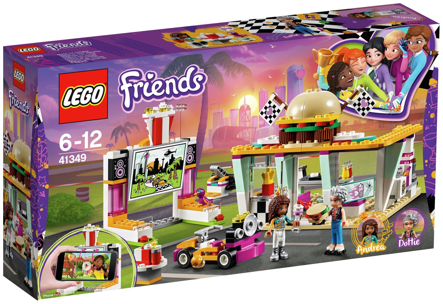 LEGO Friends Heartlake Drifting Retro Diner Playset - 41349