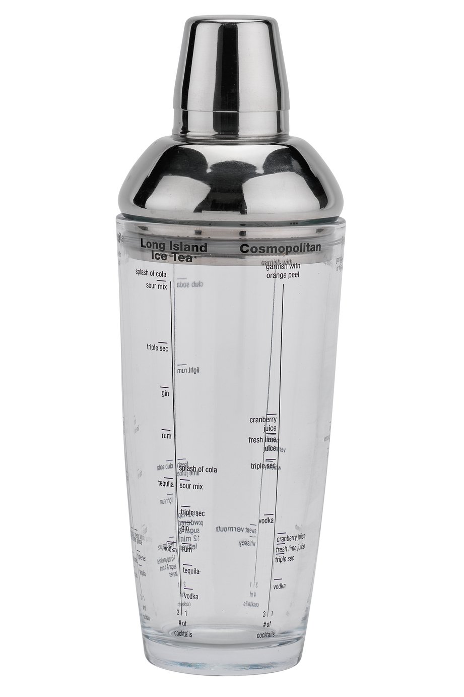 Sainsbury's Home Stainless Steel & Glass Cocktail Shaker Reviews