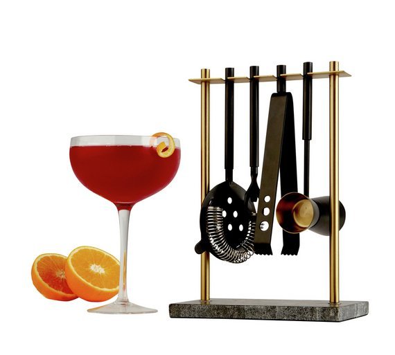 Sainsbury's Home Midnight Party Bar Set