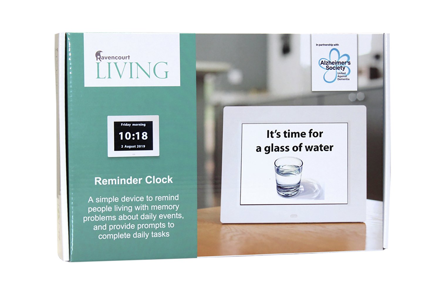 Ravencourt Living Rosebud Dementia Reminder Clock