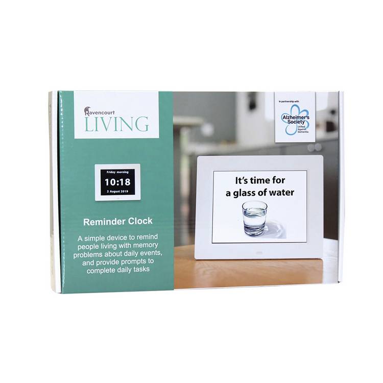 Ravencourt Living Rosebud Dementia Reminder Clock 0