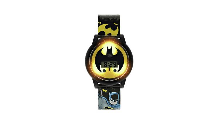 Buy Warner Brothers Batman Kid's Spinning Dial Strap Watch | Kids watches |  Argos