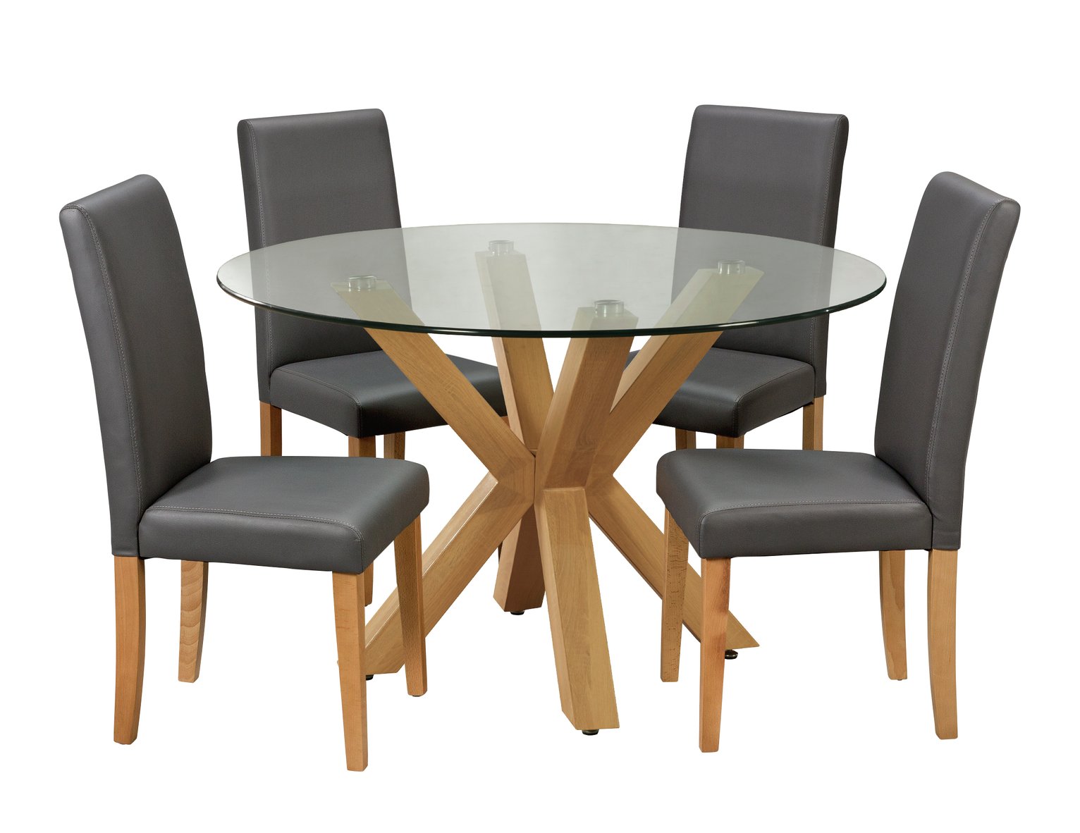 Argos Home Alden Round Glass Table & 4 Chairs review