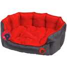 Large red dog clearance bed