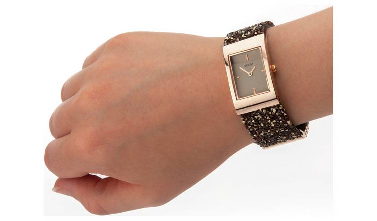 Seksy hot sale crystal watch