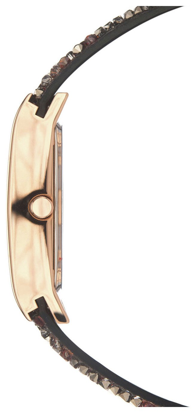 Seksy Rocks Ladies' Swarovski Crystal Set Strap Watch Reviews