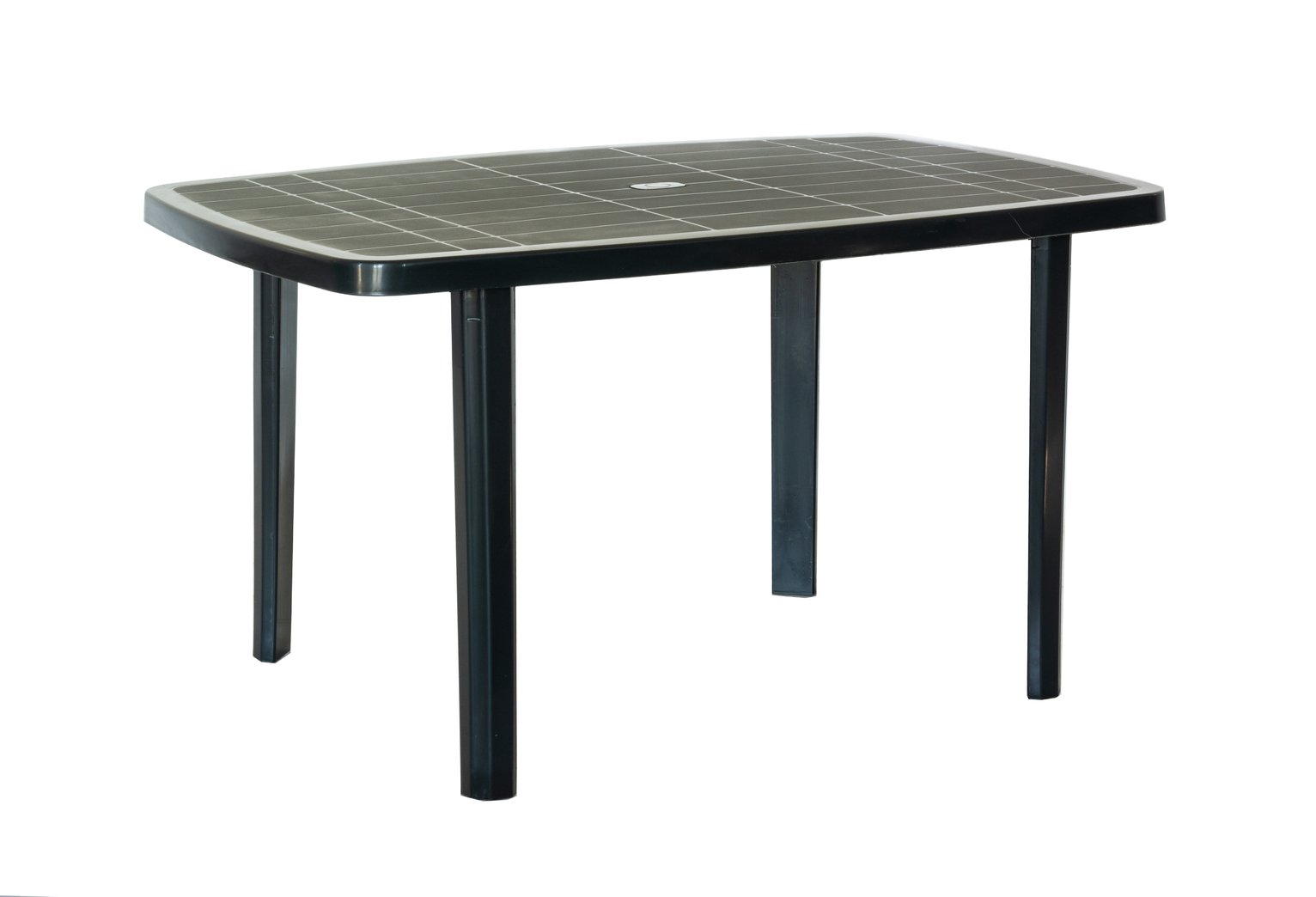 Argos Home Rectangular 6 Seater Garden Table - Charcoal