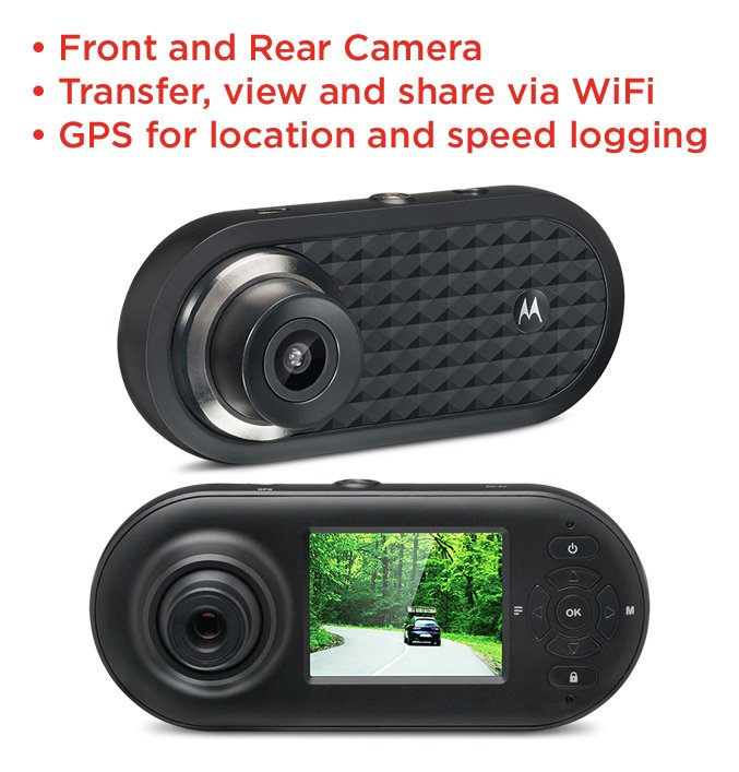 Motorola MDC500 Front and Rear Dash Cam Review