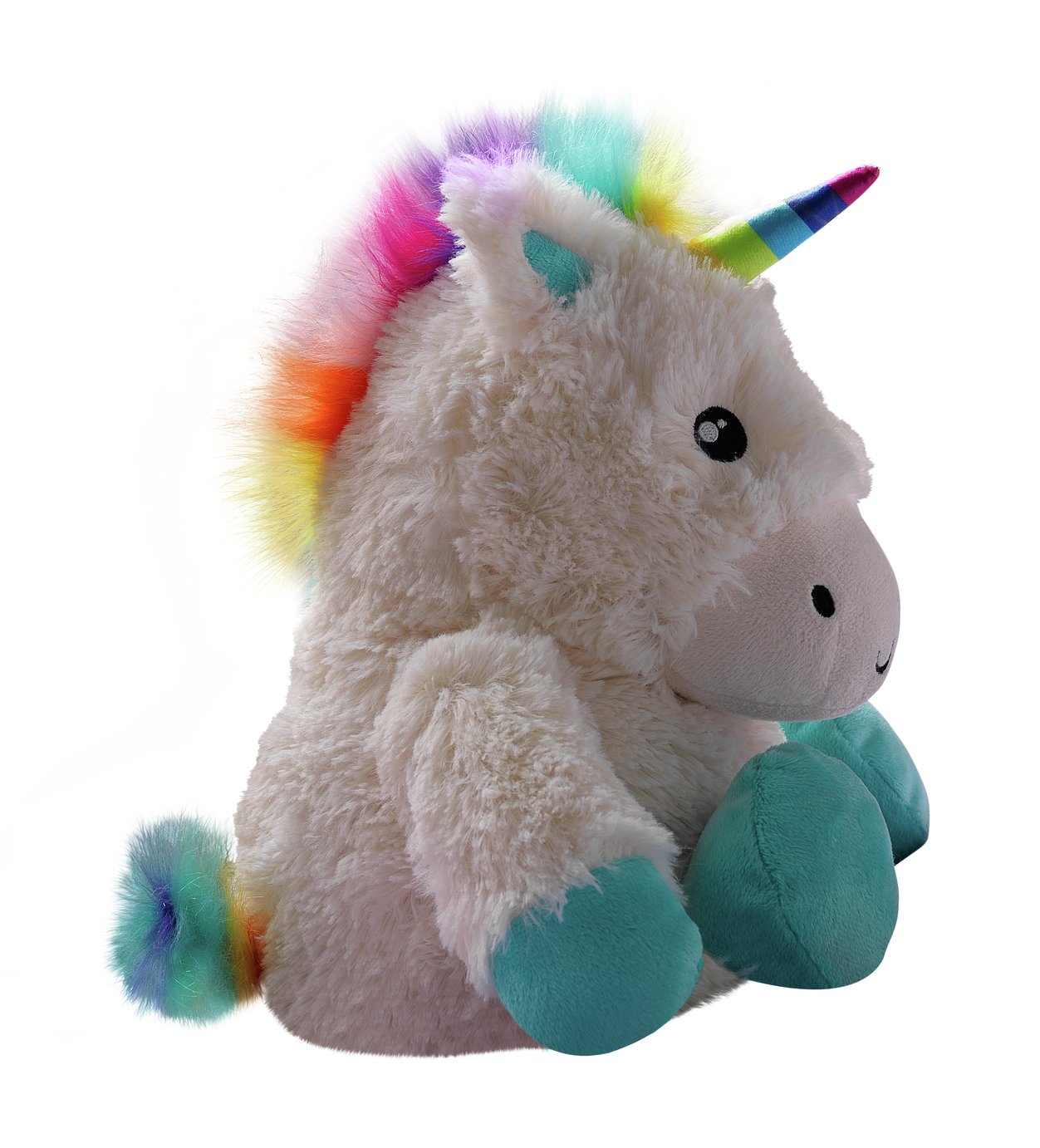 unicorn microwave teddy