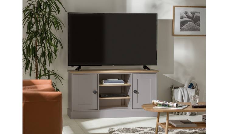 Argos Home Winchester 2 Door TV Unit - Grey