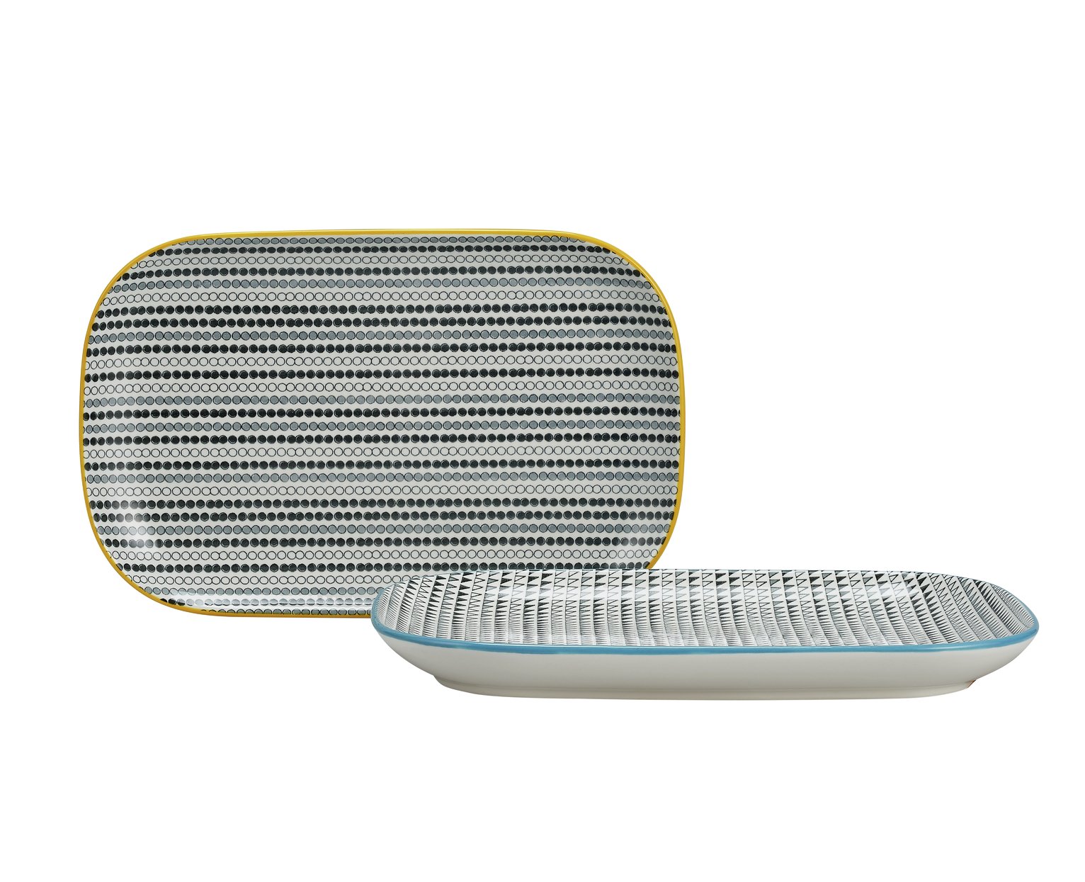 Sainsbury's Home 2 Piece Newstalgia Printed Serving Platter review