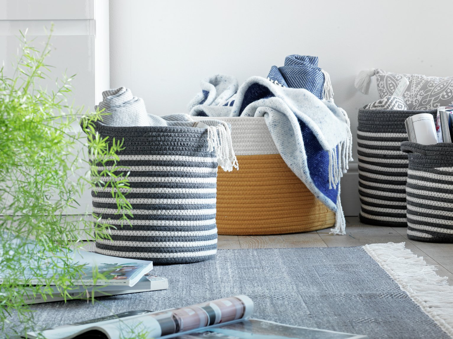 Argos Home Set of 3 Rope Storage Baskets Reviews