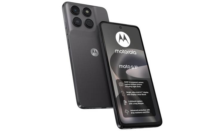 SIM Free Motorola g37 5G 128GB AI Mobile Phone - Pantone Impenetrable