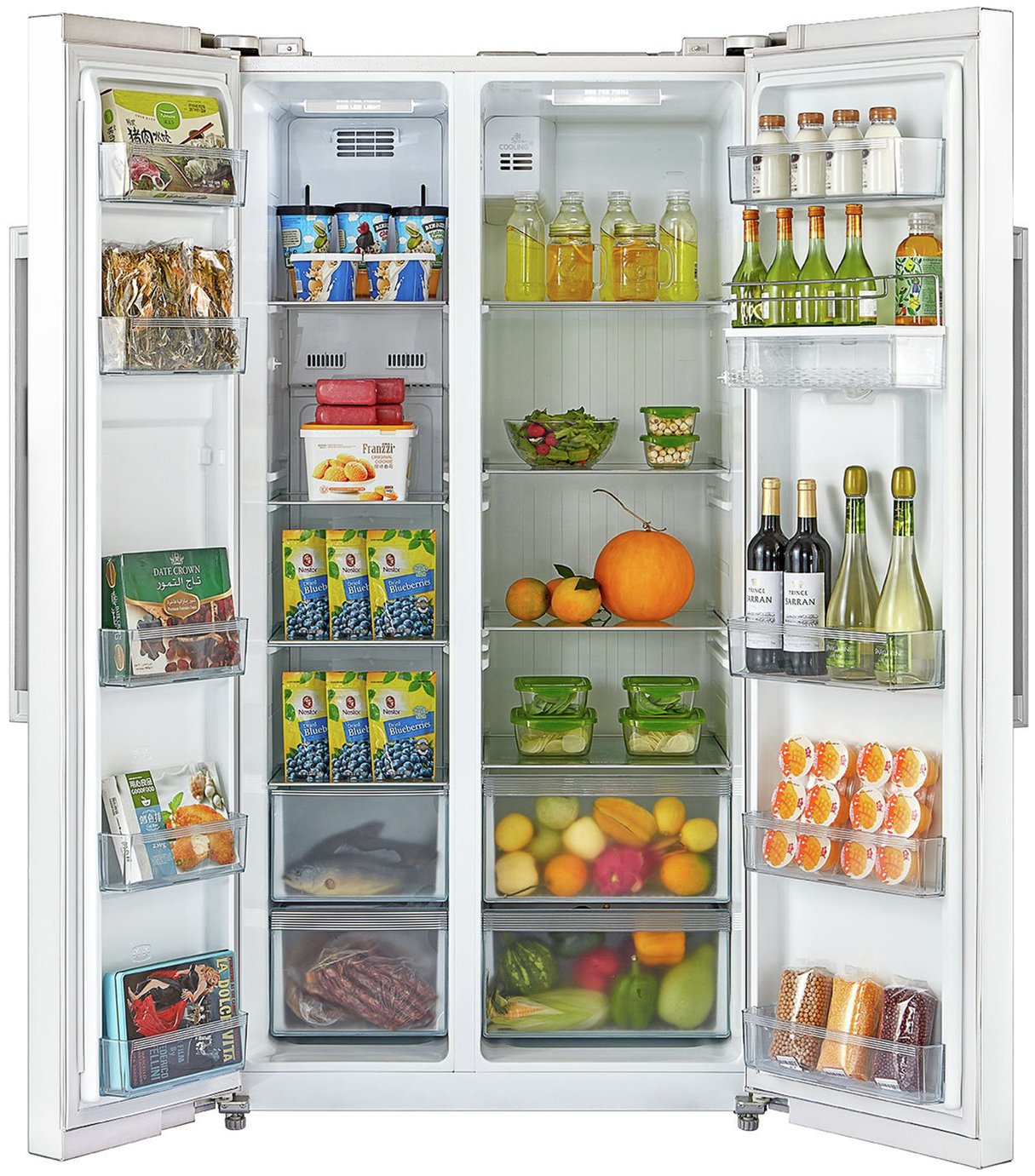 Bush MSBSNFWTDW American Fridge Freezer Reviews