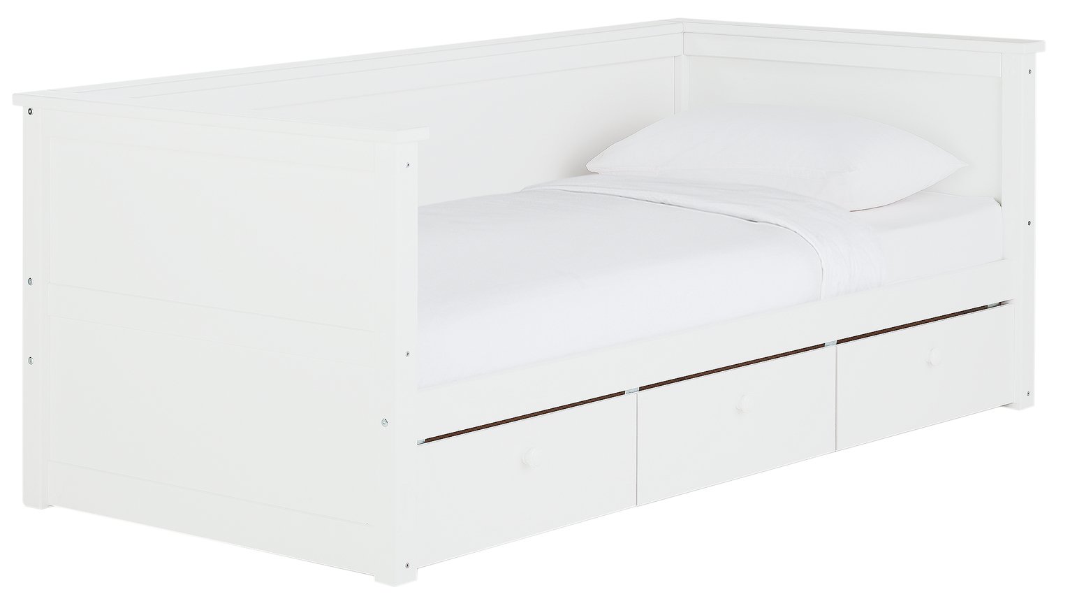 Argos Home Kingston Wooden Day Bed - White