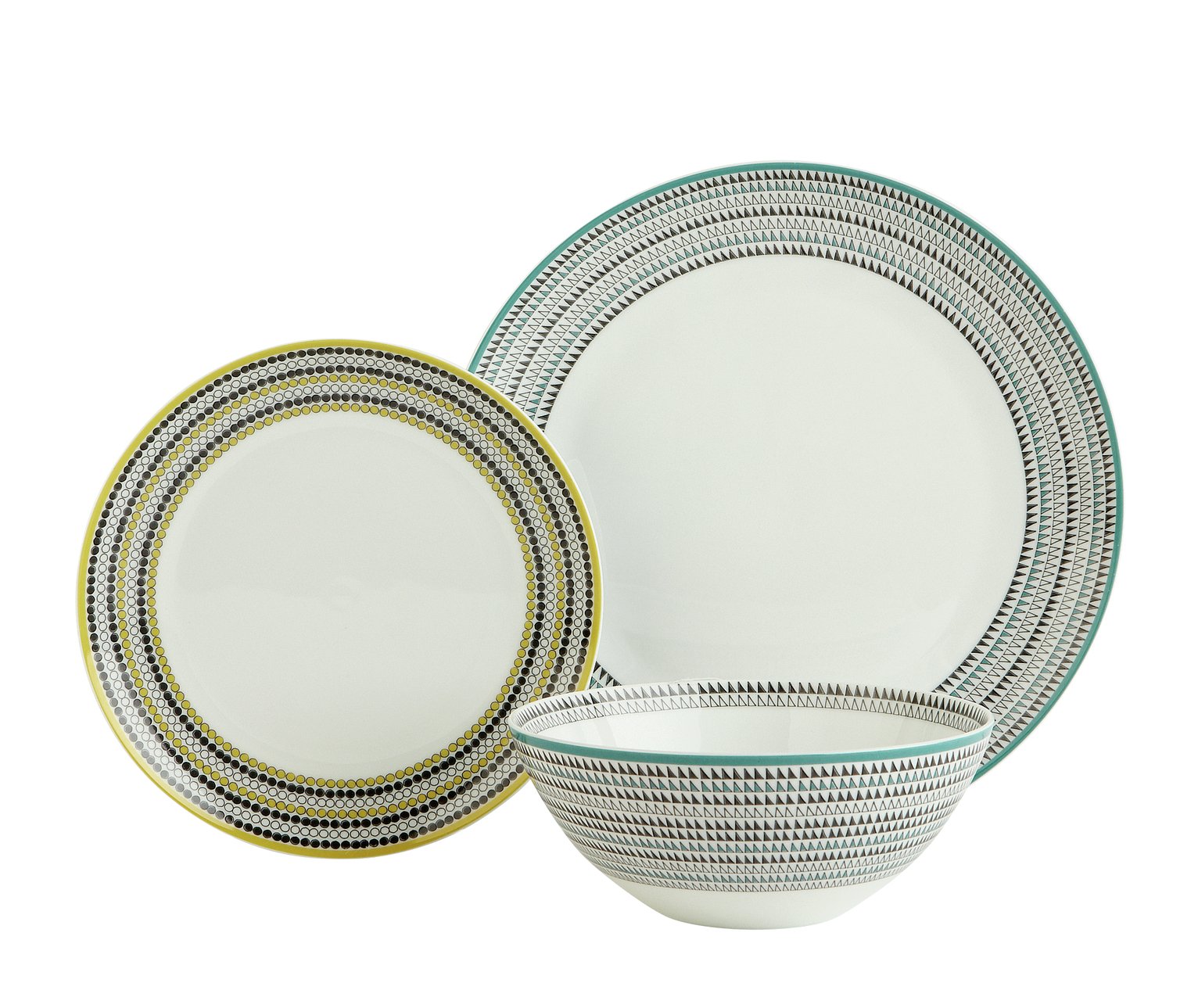 Sainsbury's Home Newstalgia Print 12 Piece Dinner Set Reviews