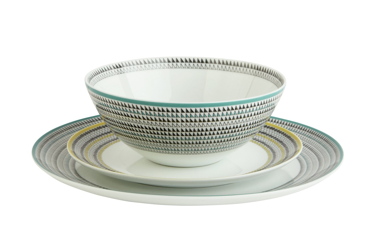 Sainsbury's Home Newstalgia Print 12 Piece Dinner Set Reviews