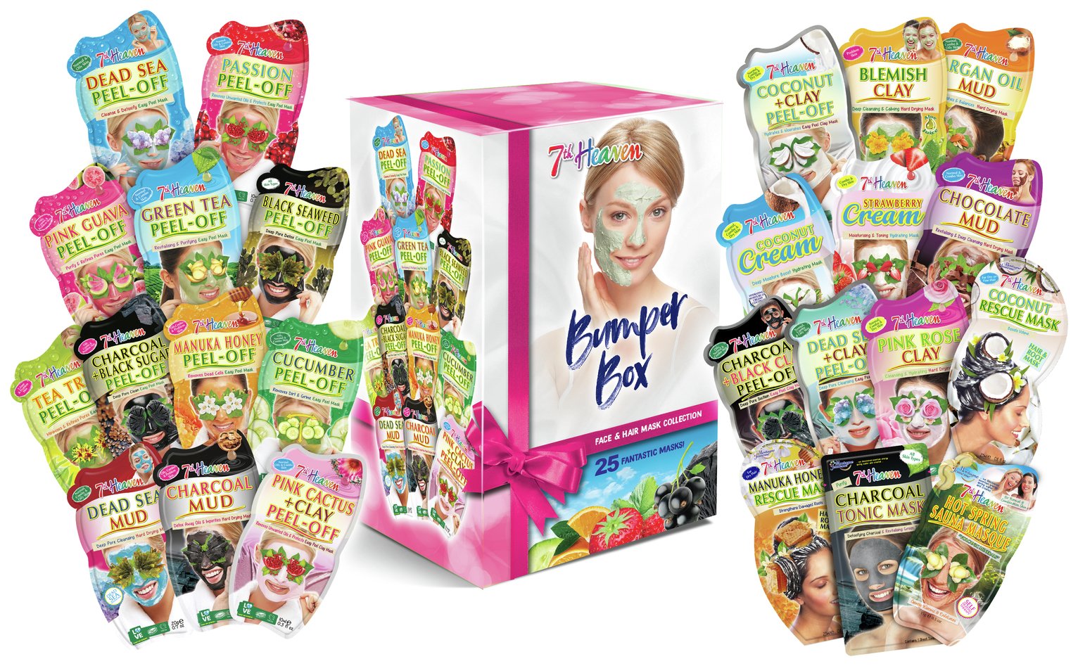 7th Heaven Face Mask Gift Bumper Pack