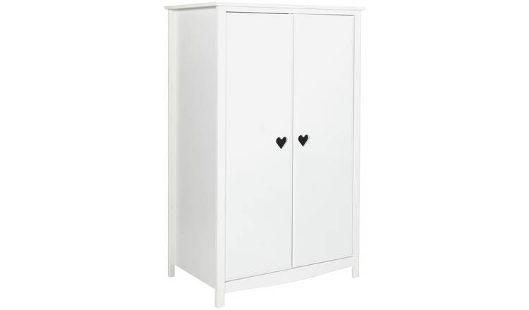 Buy Argos Home Mia 2 Door Short Wardrobe White Kids