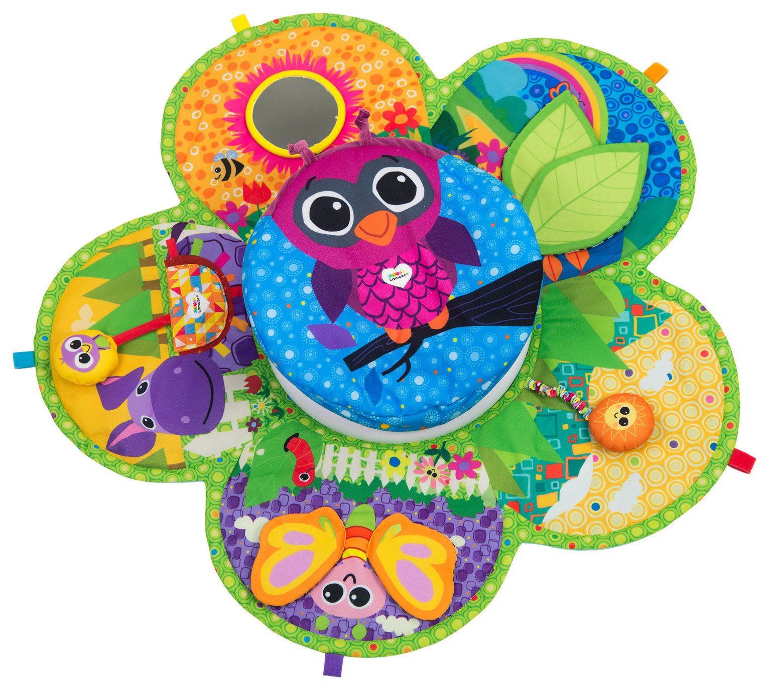 lamaze spin & explore gym