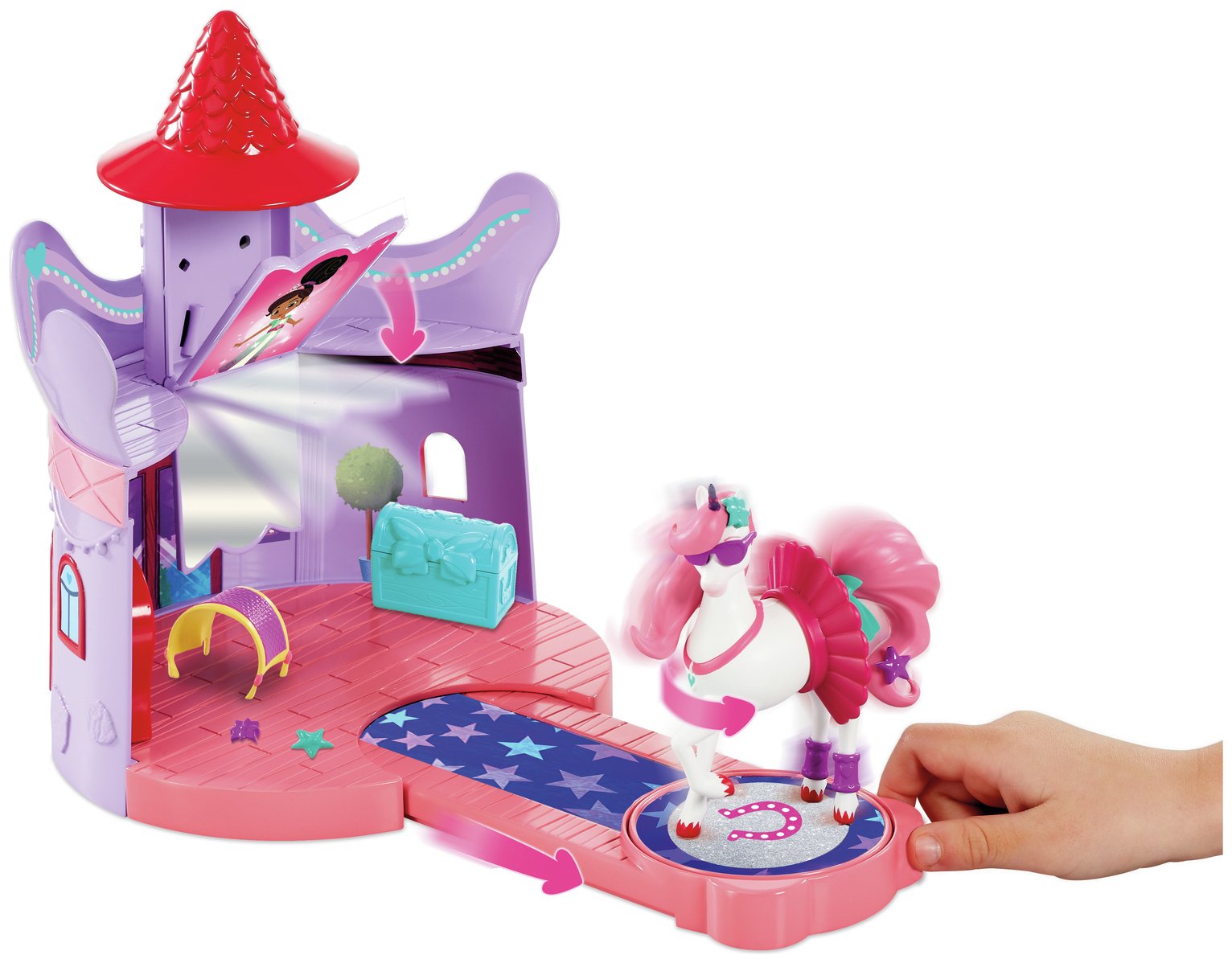 Nella the Princess Knight Trinket's Stable Playset