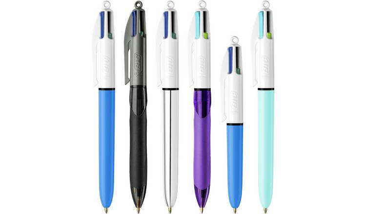 Error tomar Corbata Buy BIC 4 Colour Mega Pot | Pen sets and stationery | Argos