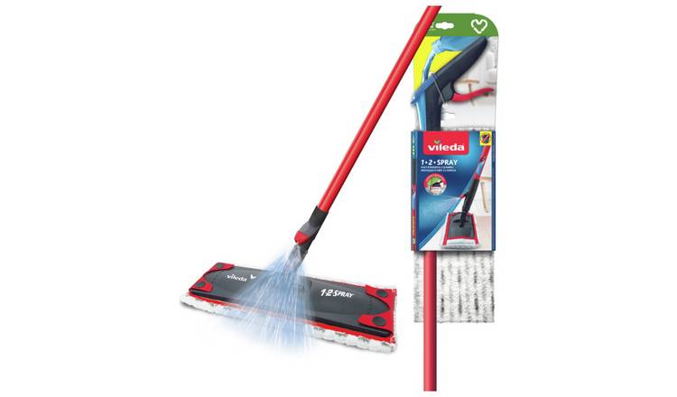 Vileda 1.2 Spray Max Floor Mop Silver