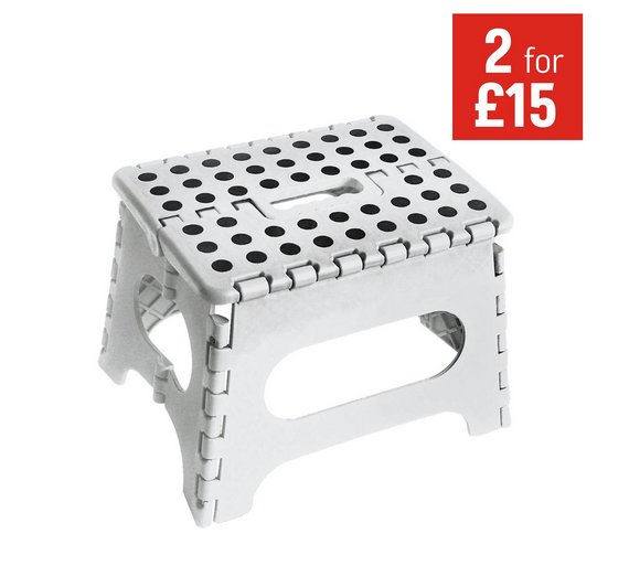 Buy HOME Step Stool at Argos.co.uk - Your Online Shop for Ladders and ...