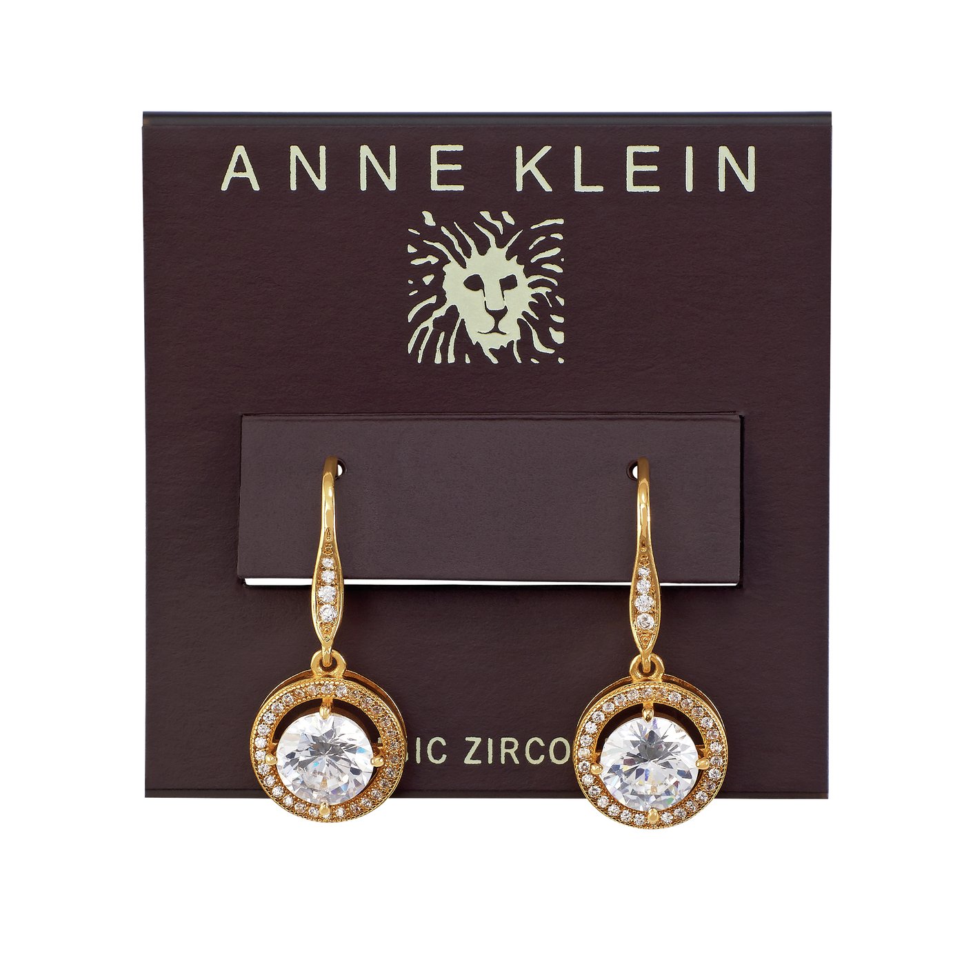 Anne Klein Gold Colour Cubic Zirconia Halo Drop Earrings Review