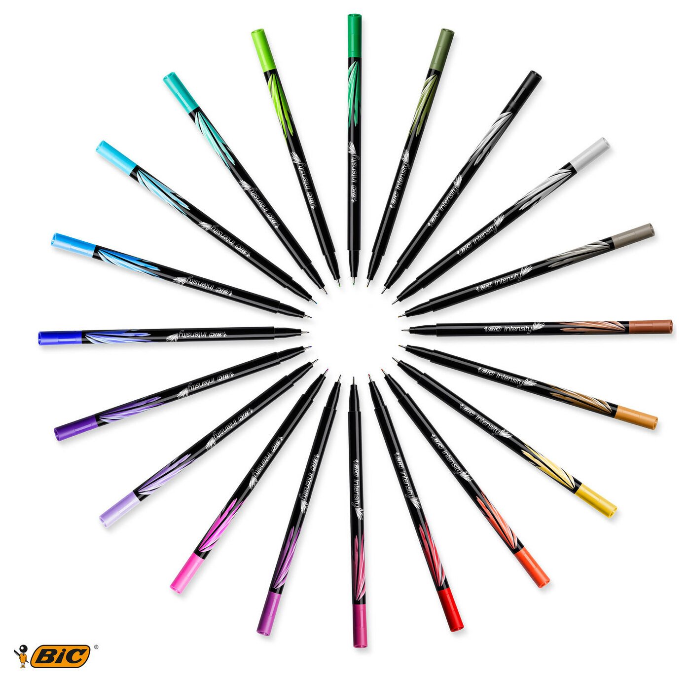 BIC Intensity Fineliner Pens - Pack of 20