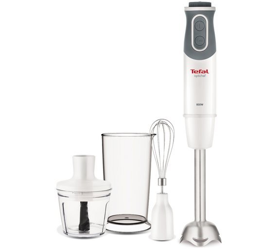 Tefal HB643140 Optichef Hand Blender - White