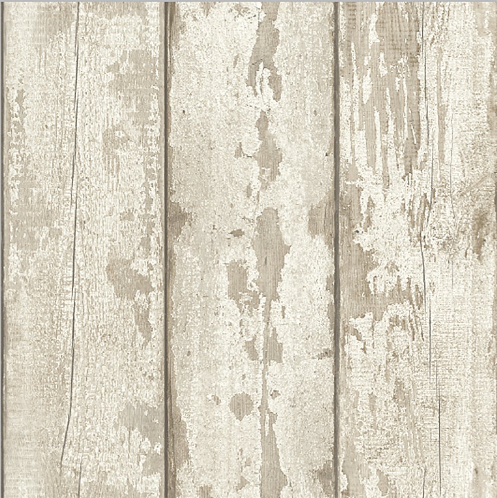 Arthouse Whitewashed Wood Wallpaper