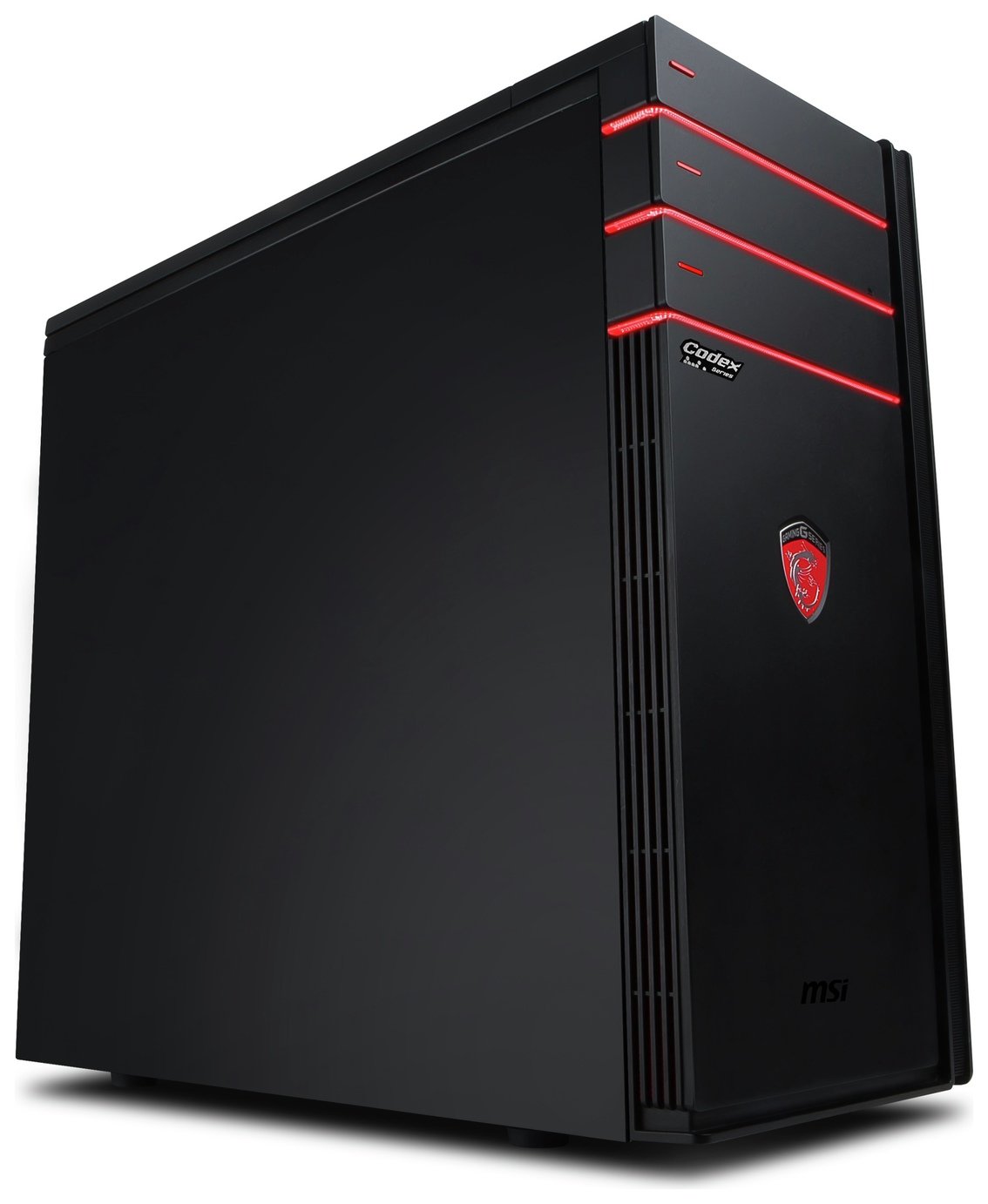 MSI Codex 3 i5 8GB 2TB GTX1050Ti Gaming PC - Black