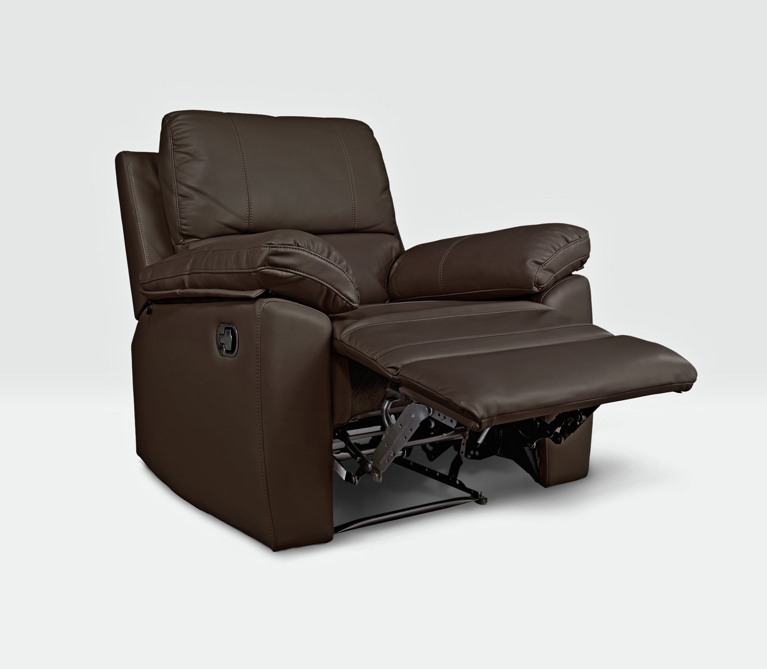 Argos Home Toby Faux Leather Manual Recline Chair -Chocolate Review