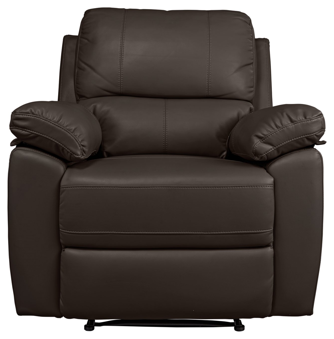 Argos Home Toby Faux Leather Manual Recline Chair Chocolate Reviews