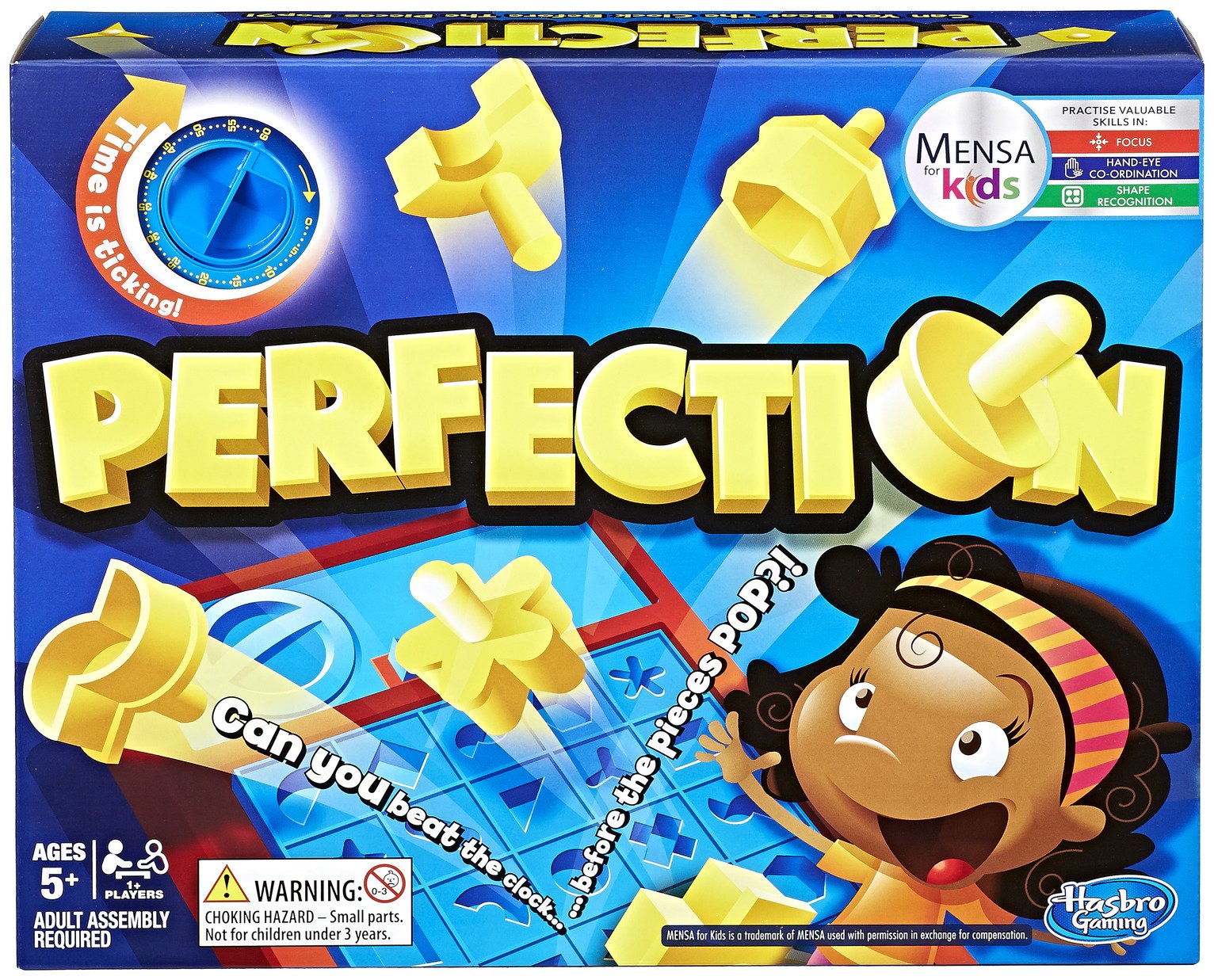 Perfection Game from Hasbro Gaming review