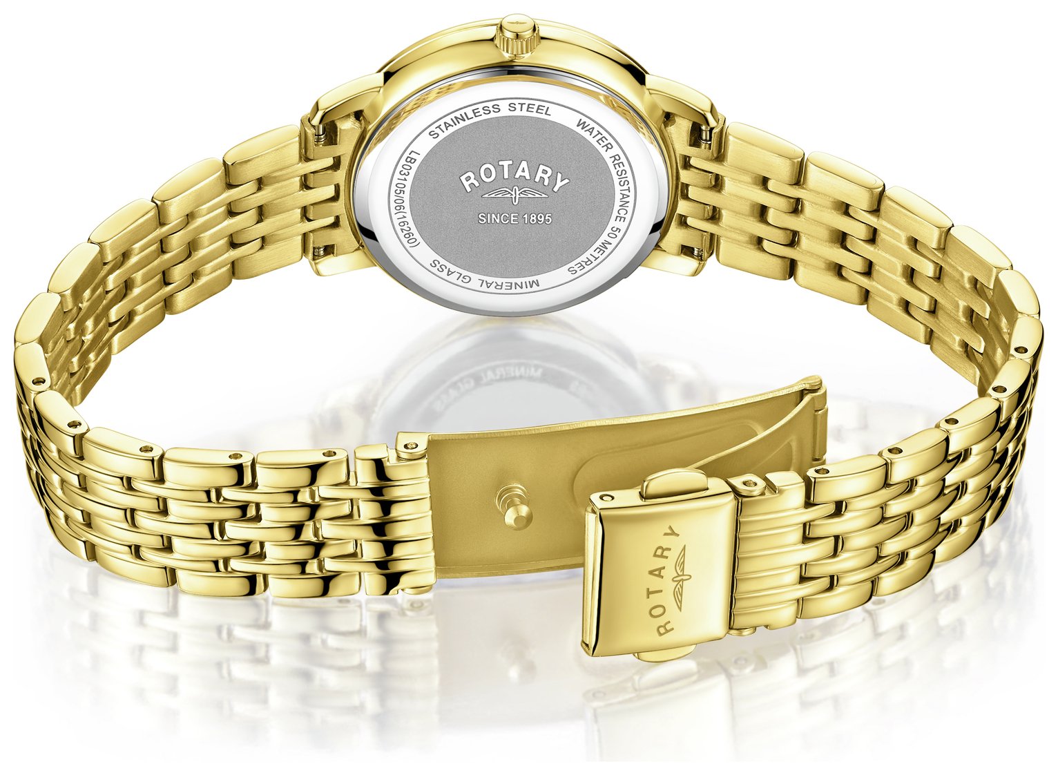 Rotary Ladies' Gold Plated Bracelet Watch Reviews
